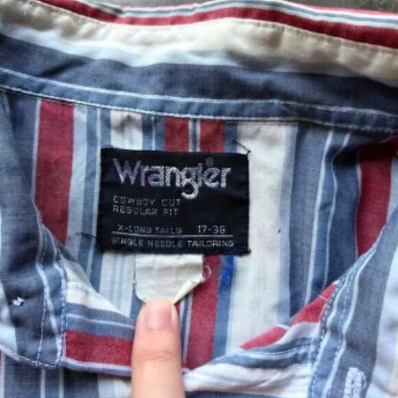 Beautiful Vintage Wrangler Western Pearl snap shirt - Picture 3 of 5